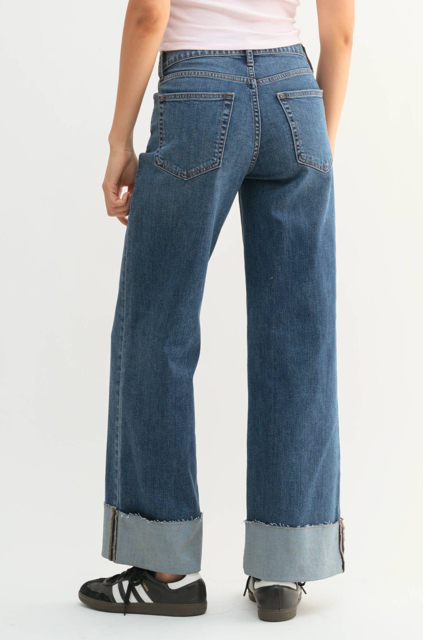 thea jean  - vintage dark wash