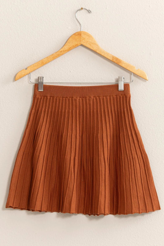 kinsolving skirt - chocolate (FINAL SALE)