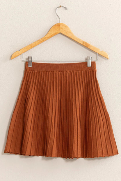 kinsolving skirt - chocolate (FINAL SALE)