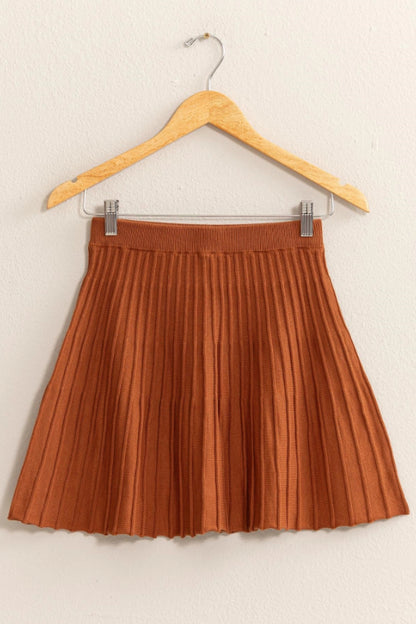 kinsolving skirt - chocolate (FINAL SALE)