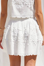 mara skirt - off white