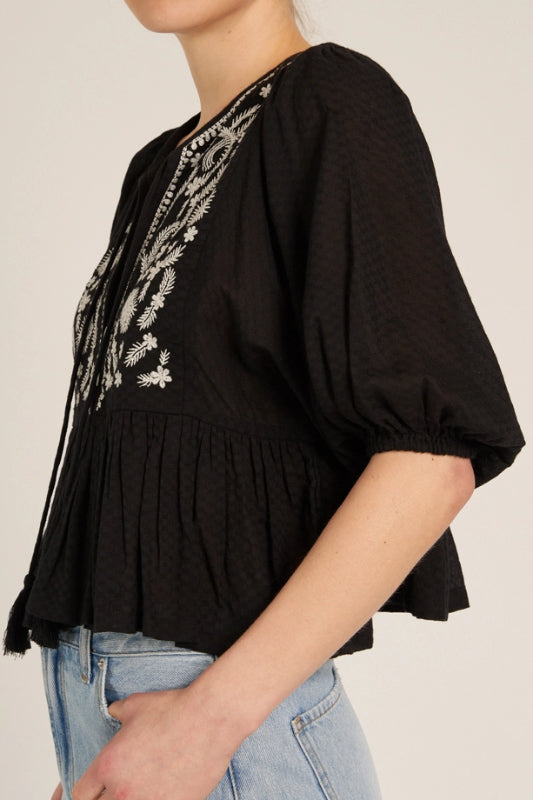 elise top - black