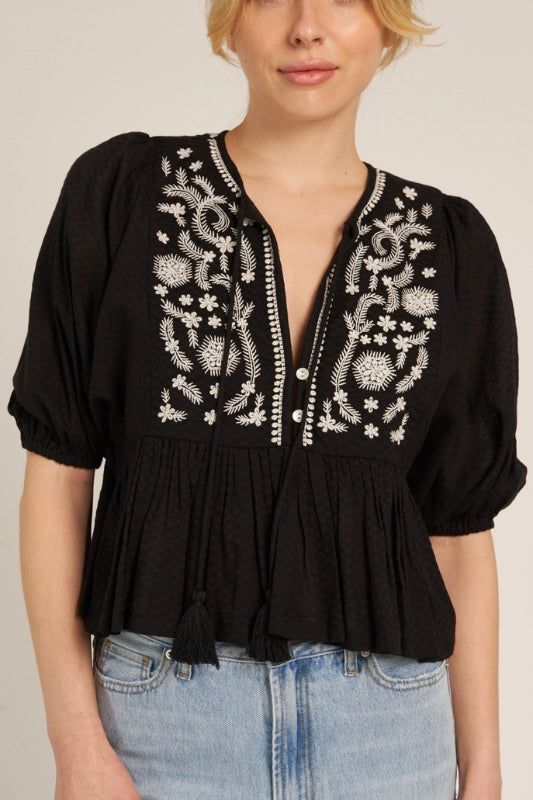 elise top - black