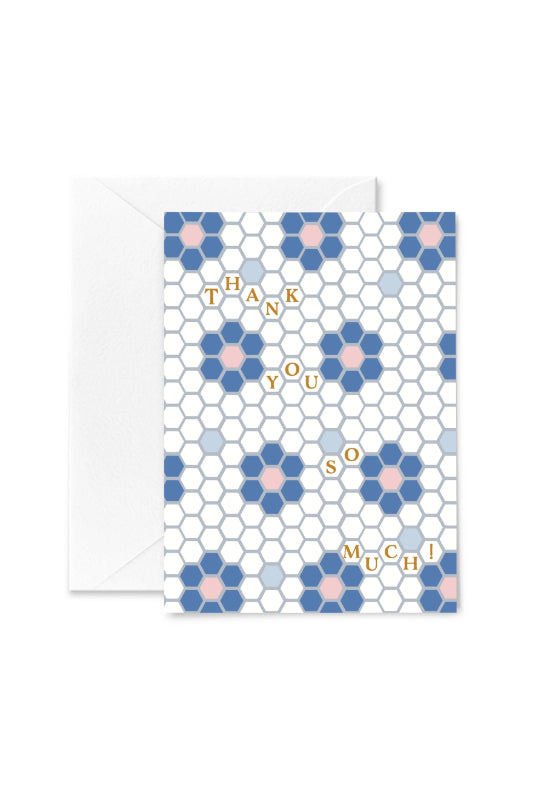 thank you tiles card