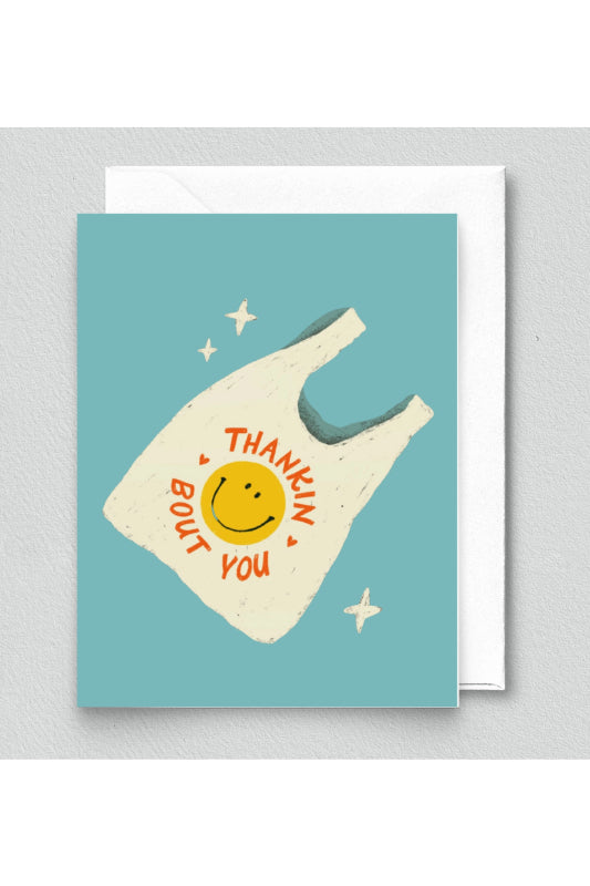 thankin 'bout you card