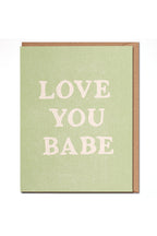 love you babe