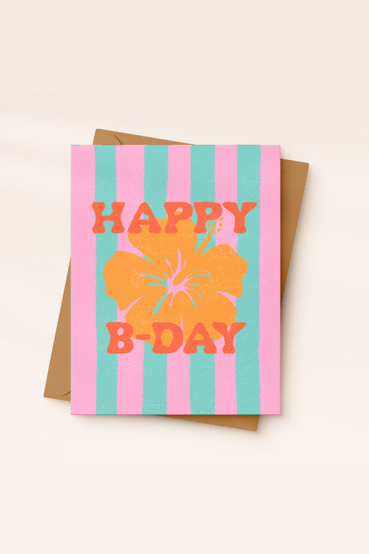 hibiscus happy b-day