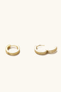 textured huggies - gold