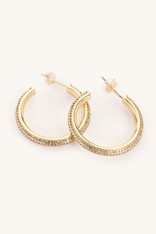 jennie gold hoops