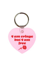 I am cringe keychain