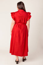 cecilia dress - red (FINAL SALE)