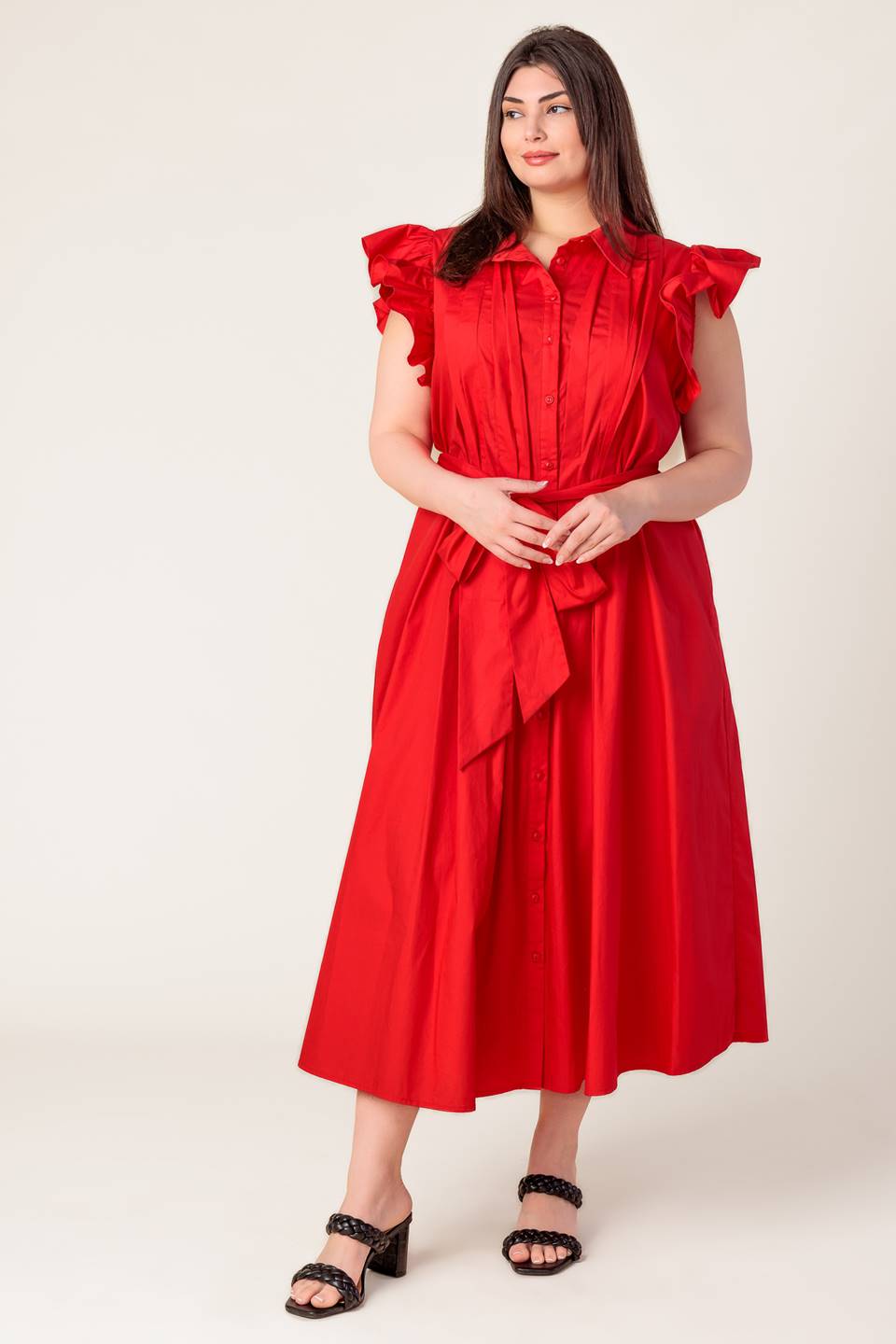 cecilia dress - red (FINAL SALE)