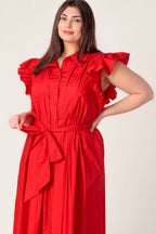 cecilia dress - red (FINAL SALE)
