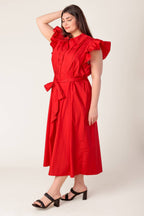 cecilia dress - red (FINAL SALE)