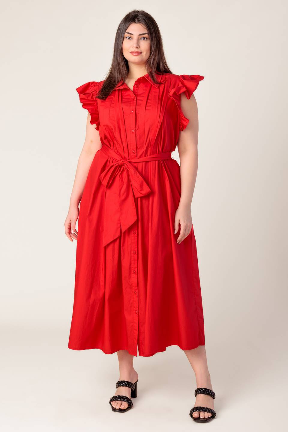 cecilia dress - red (FINAL SALE)