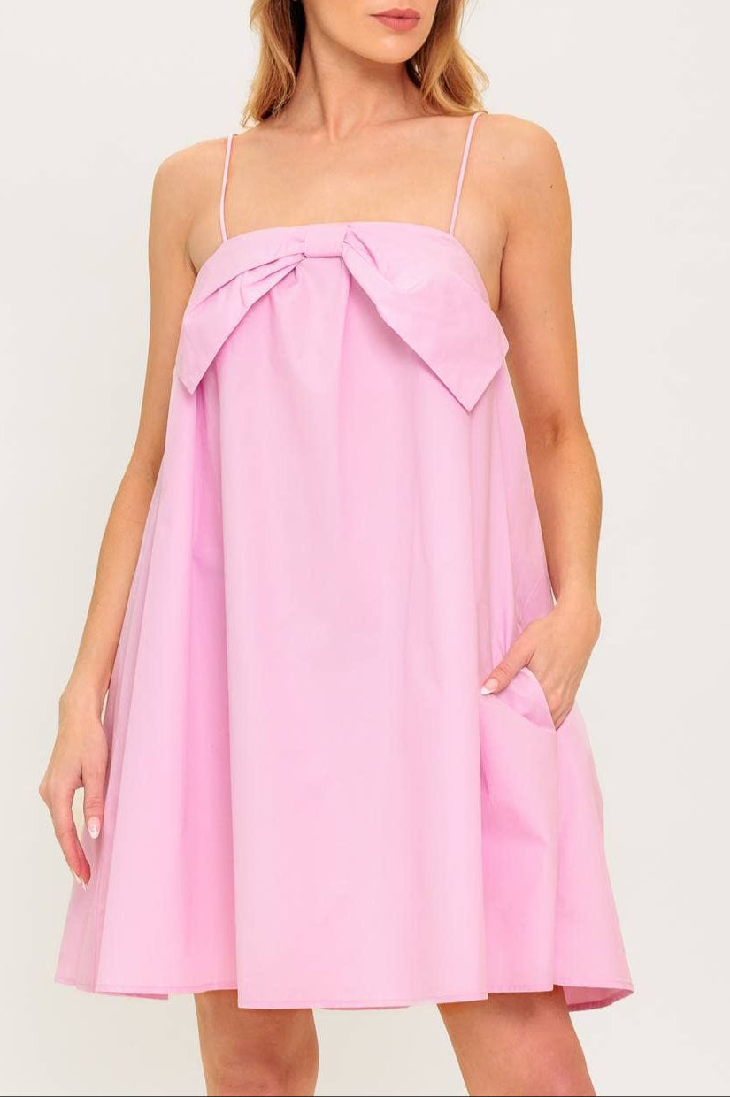 bridget mini dress - light pink (FINAL SALE)