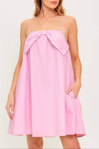 bridget mini dress - light pink (FINAL SALE)