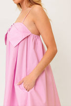 bridget mini dress - light pink (FINAL SALE)