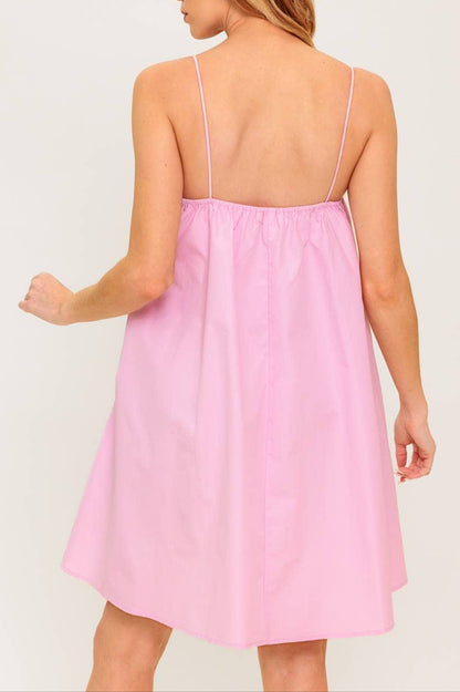 bridget mini dress - light pink