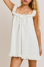 hannah dress - white (FINAL SALE)