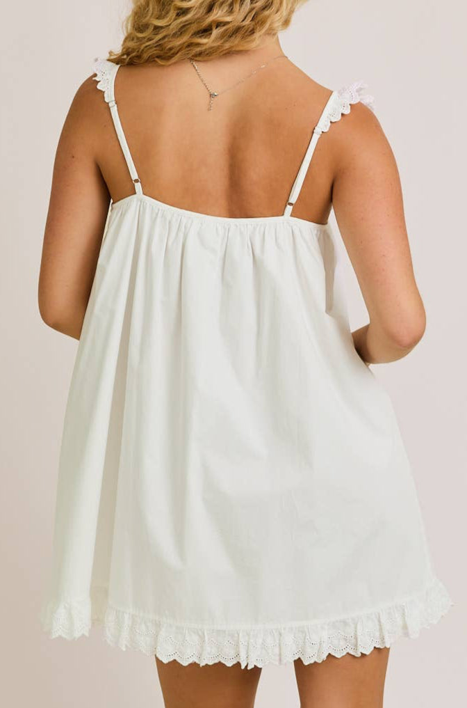 hannah dress - white (FINAL SALE)