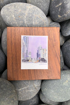 congress ave polaroid sticker