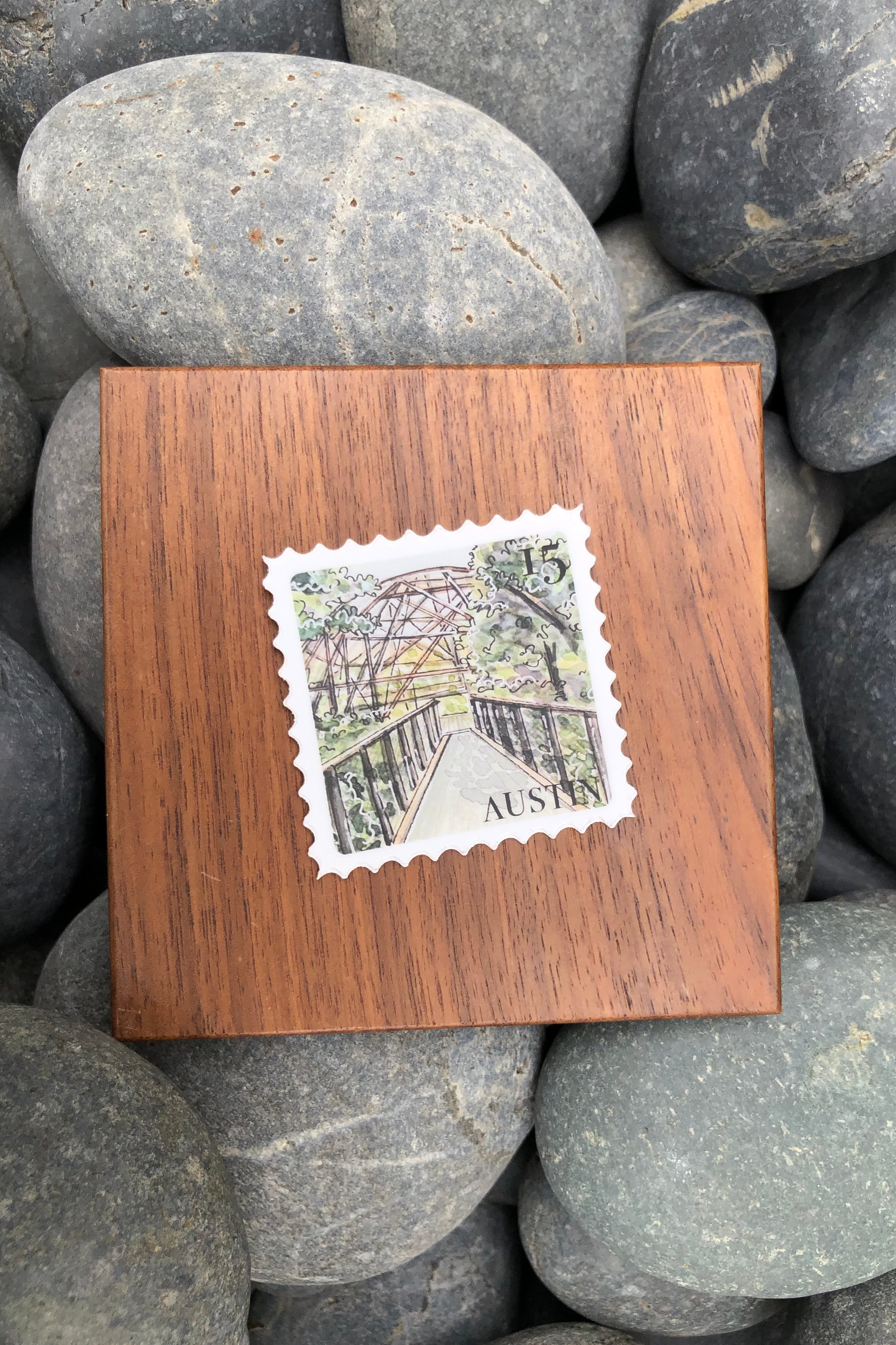 pease park stamp sticker