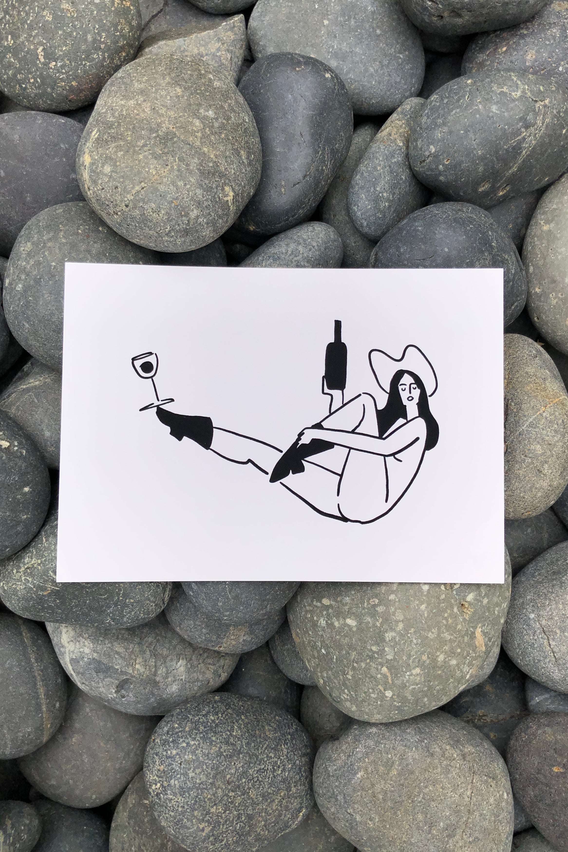 balance art print - 5x7