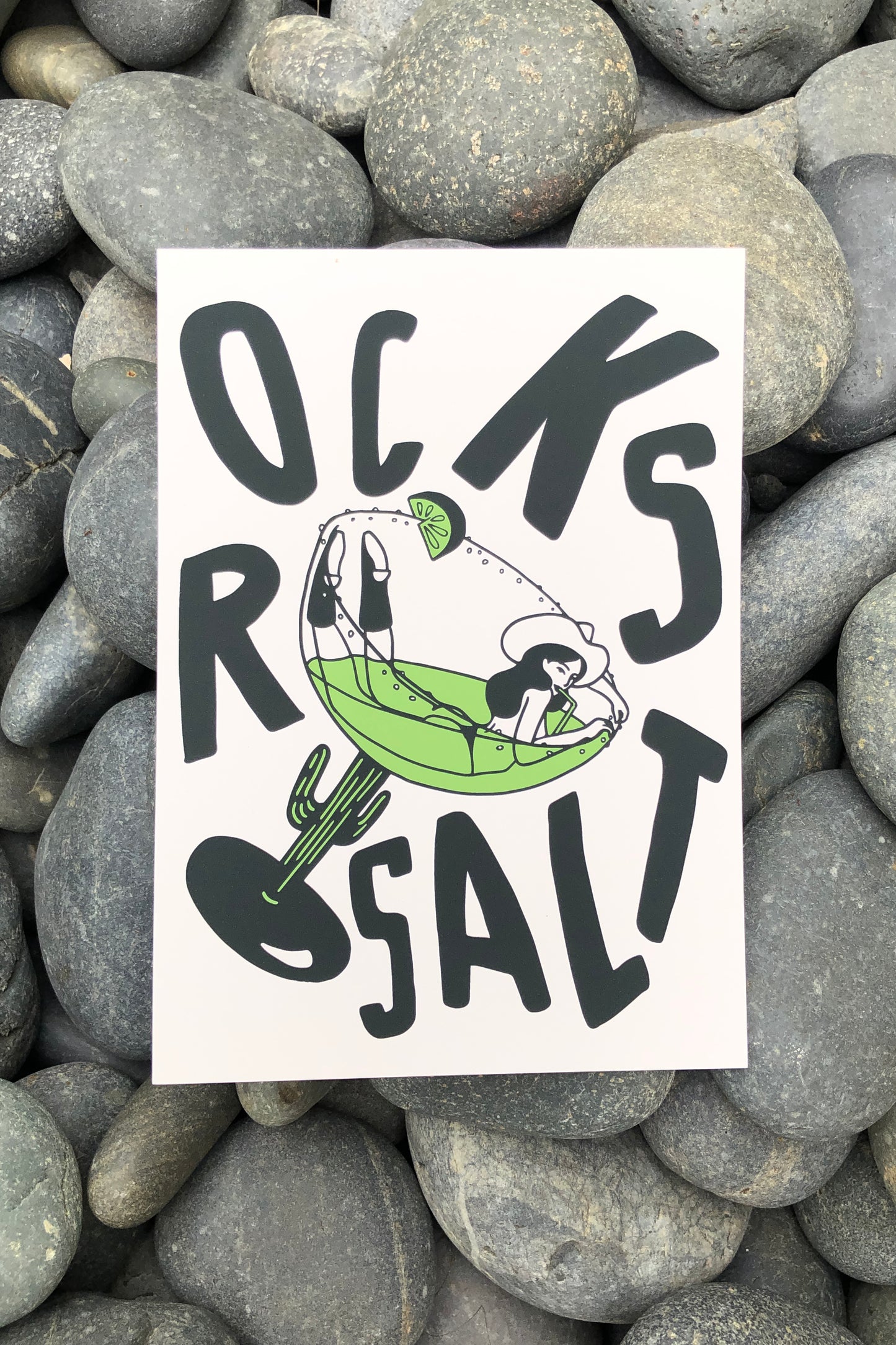 classic margarita art print