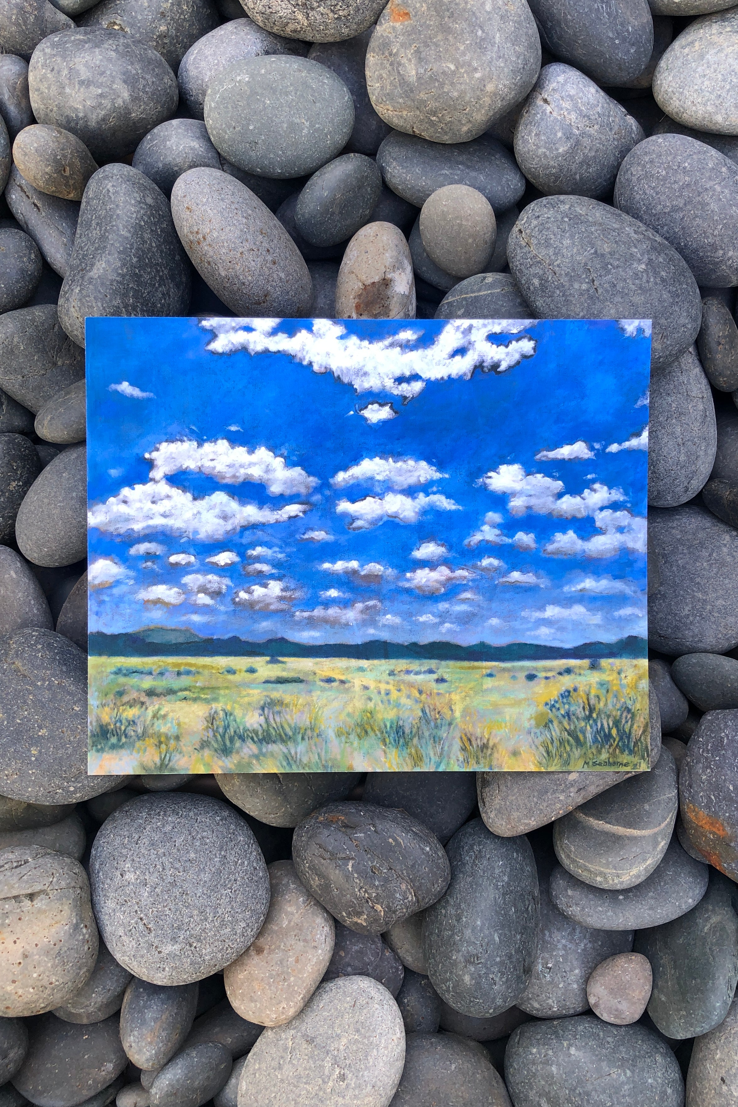 texas hill country sky print | el baker x mcseaborne art