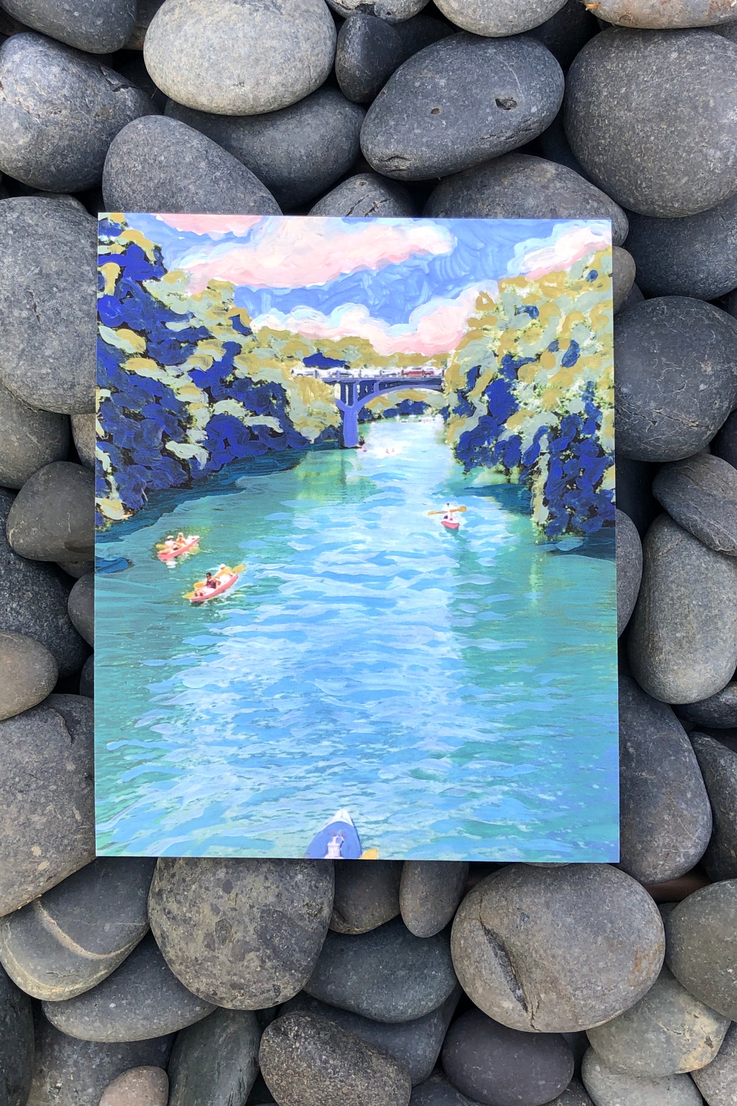 barton creek austin print | el baker