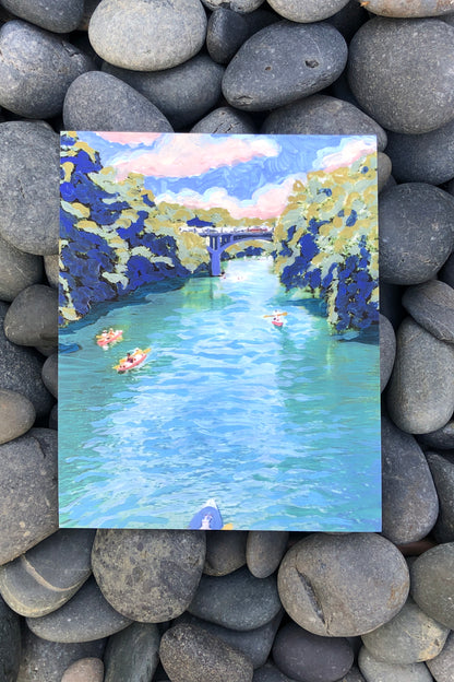 barton creek austin print | el baker