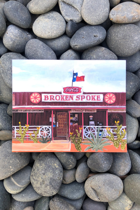 broken spoke print | el baker