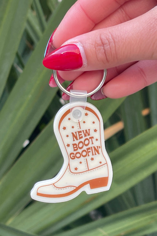 new boot goofin' keychain