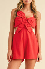 georgia romper - red (FINAL SALE)