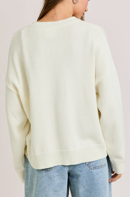 trigger cardigan - off white