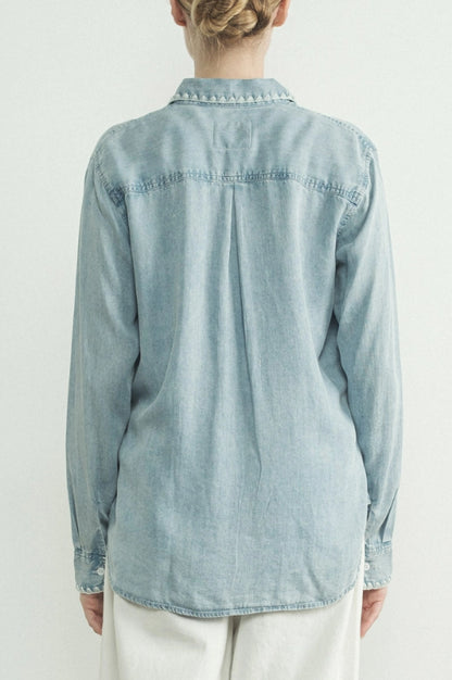 desi blouse - denim