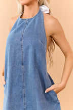 maggie dress - denim