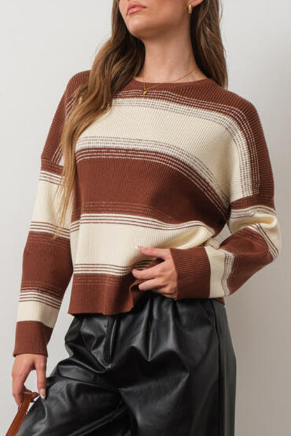 cameron sweater - brown