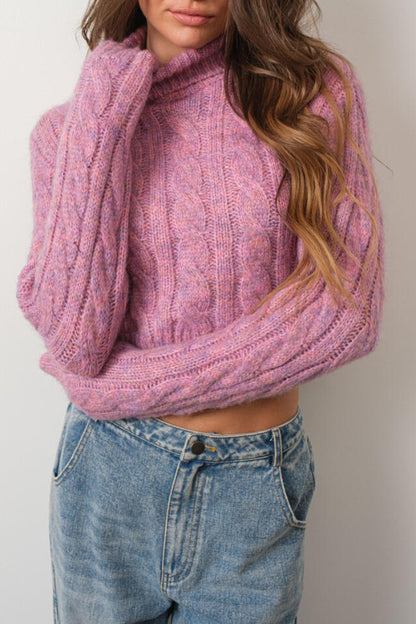 vera sweater - dusty pink