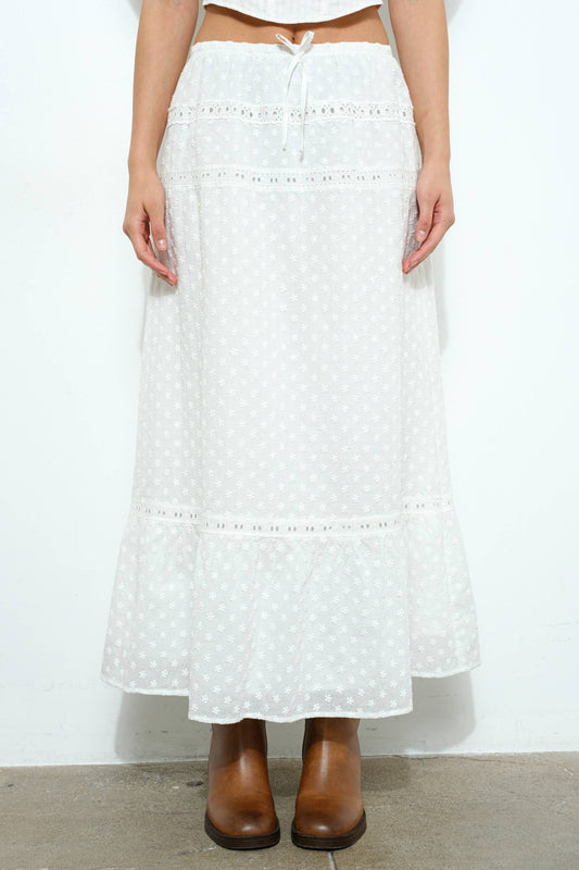 junie skirt - off white