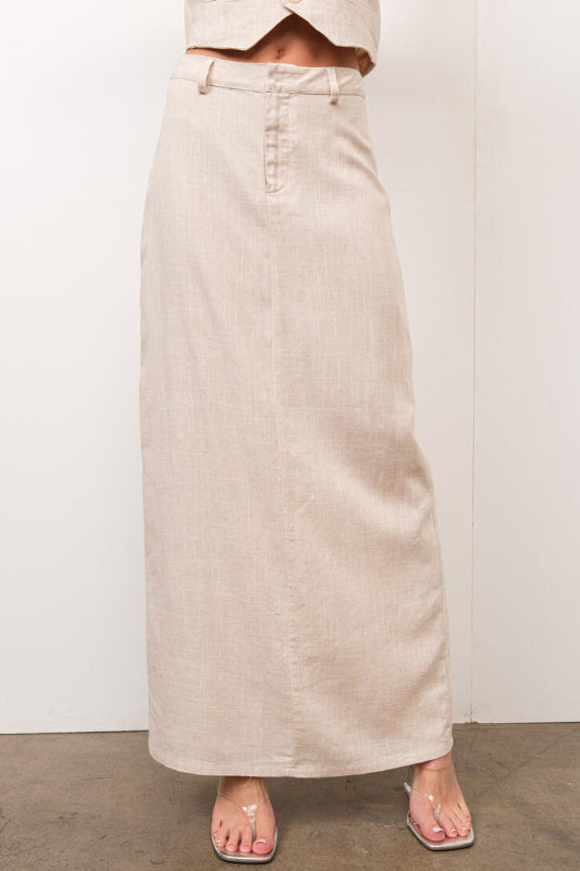 marcella skirt - natural (FINAL SALE)