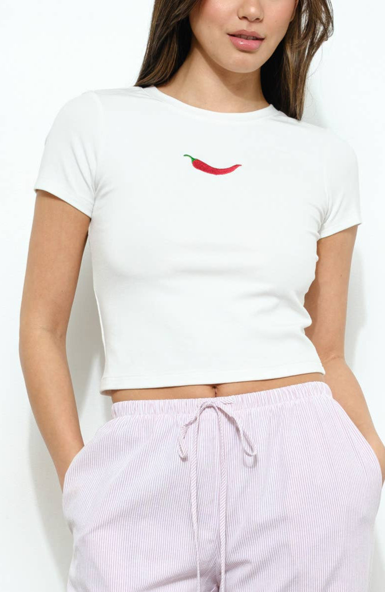 chili tee - off white