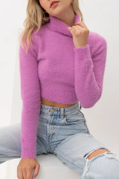 brielle sweater - pink