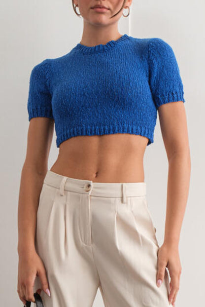 bobbi sweater - cobalt blue
