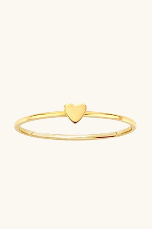 stackable heart ring