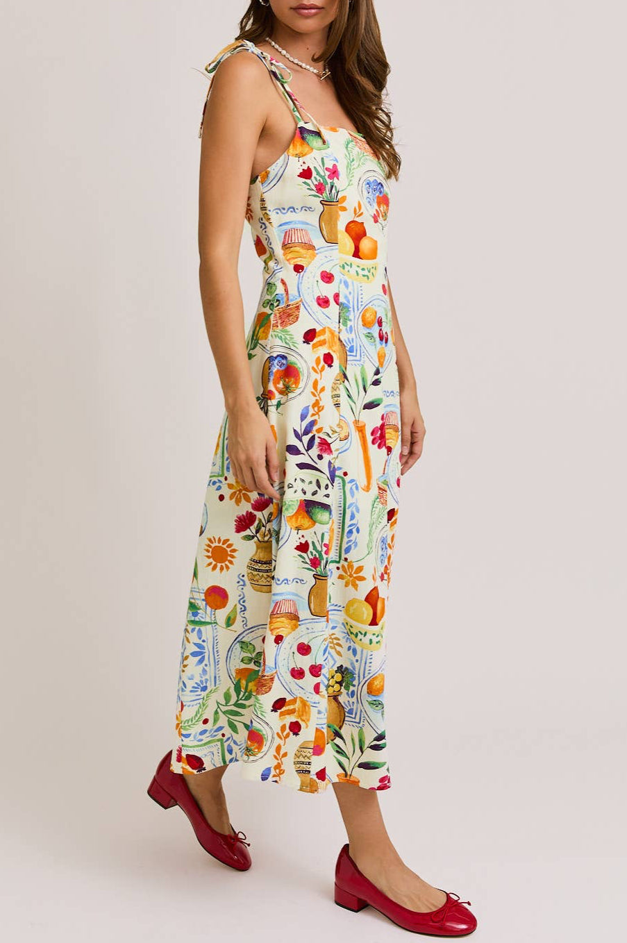 daphne dress - cream
