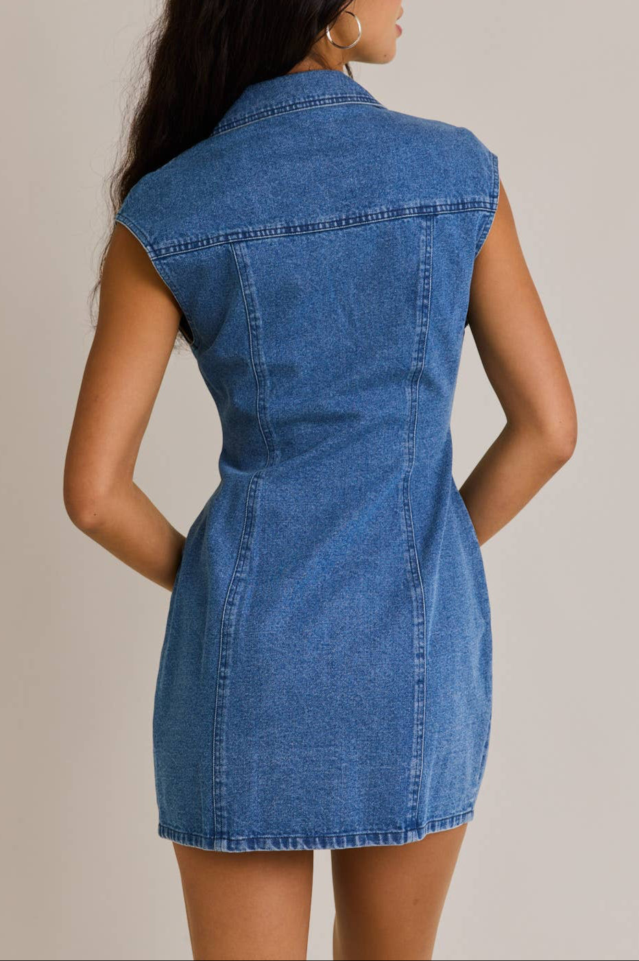 frankie dress - denim