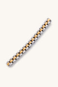 two toned watch band bracelet