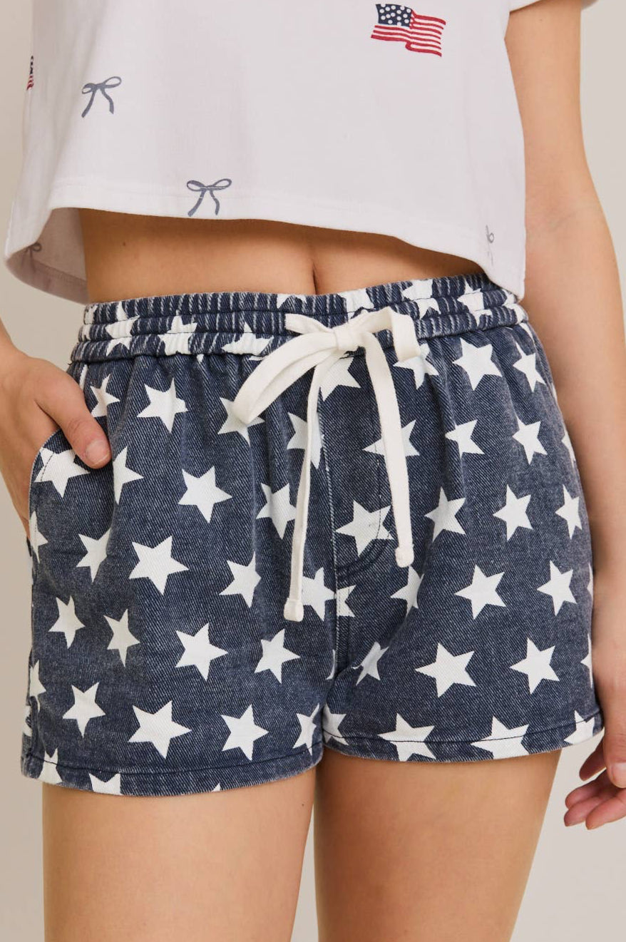 star shorts - navy